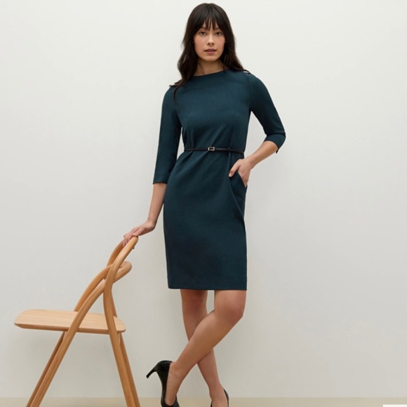 MM LaFleur Etsuko Dress in Rainforest - Picture 2 of 5